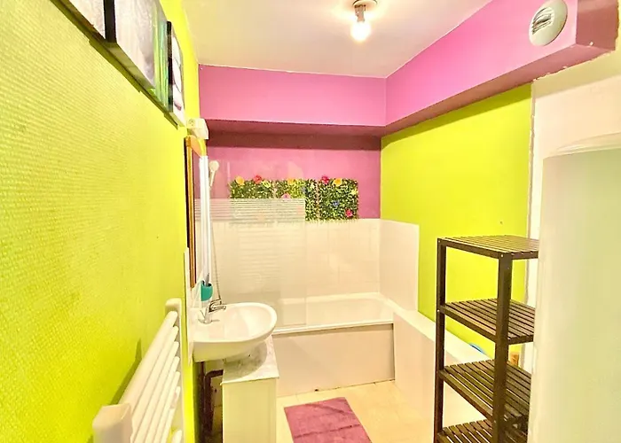 Grand Duplex, Centre, Parking, 4 Ch, Lingerie - 7 Pers Apartment